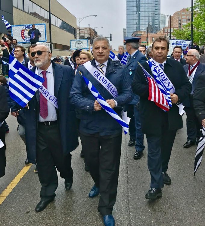 Τελετάρχης της παρέλασης της Ελληνικής Κοινότητας στο Σικάγο ο Γ.Πατούλης