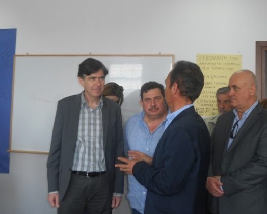 Στο σχολείο των Φυλακων Νιγρίτας ο φυπουργός Παιδείας 