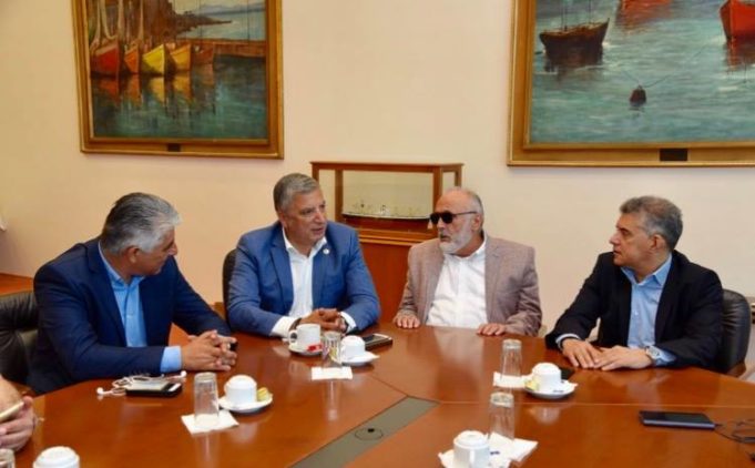 Συνάντηση αντιπροσωπείας ΚΕΔΕ με τον Υπ. Ναυτιλίας και Νησιωτικής Πολιτικής για τα Λιμενικά Ταμεία