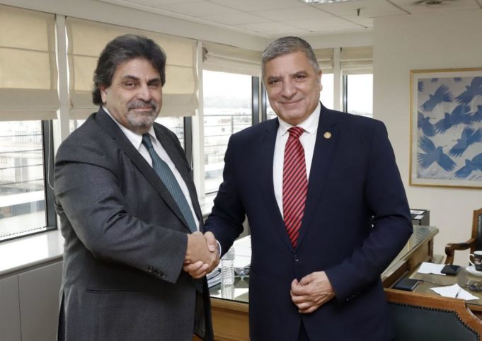 Με τον Πρόεδρο του Νομικού Συμβουλίου του Κράτους συναντήθηκε ο Πατούλης