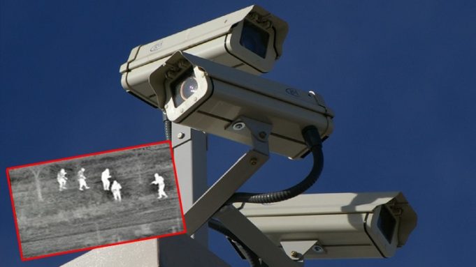 60 κάμερες καταγραφής για την παρακολούθηση και την σάρωση κατά μήκος των συνόρων