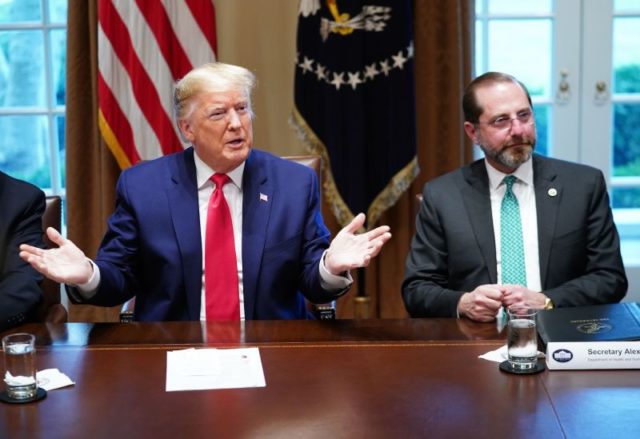 US-HEALTH-EPIDEMIC-VIRUS-TRUMP