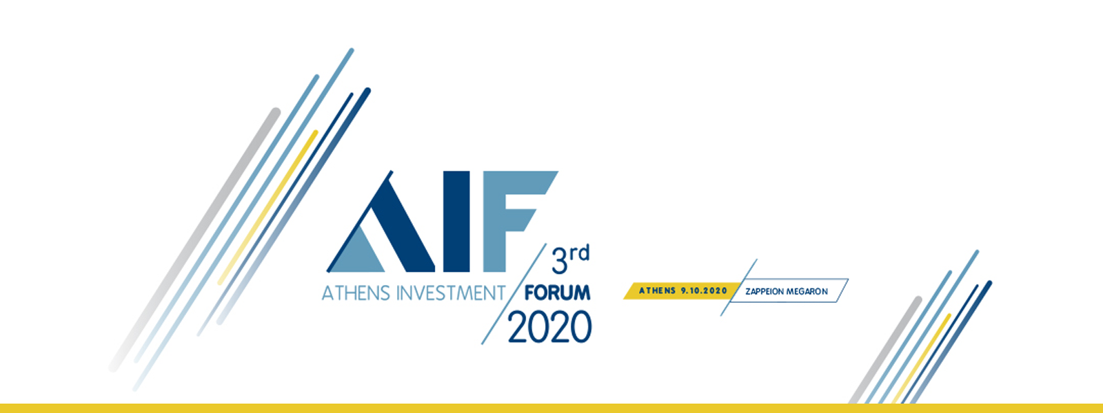 Έρχεται το 3ο Athens Investment Forum 2020