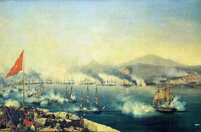 Το ρωσικό ΥΠΕΞ θύμισε στην Τουρκία τη Ναυμαχία του Ναυαρίνου και τη βύθιση του Οθωμανικού Στόλου