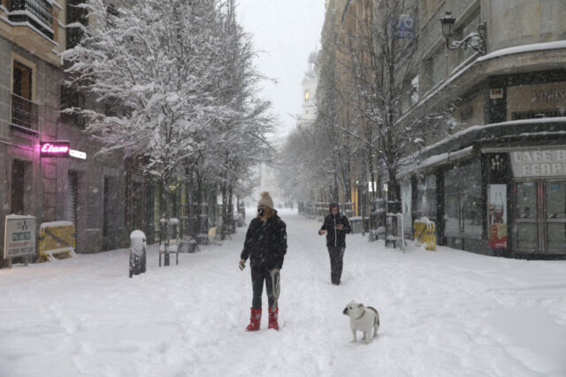 Spain Storm Filomena