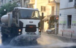 Δήμος Αθηναίων: Μεγάλη επιχείρηση καθαριότητας-απολύμανσης στα Πατήσια