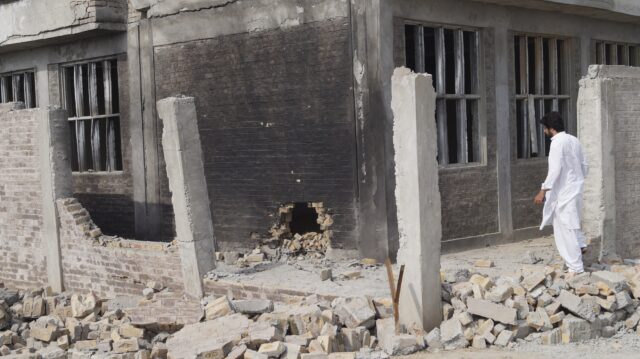 blast targeting the government girls school in Tank, Pakistan