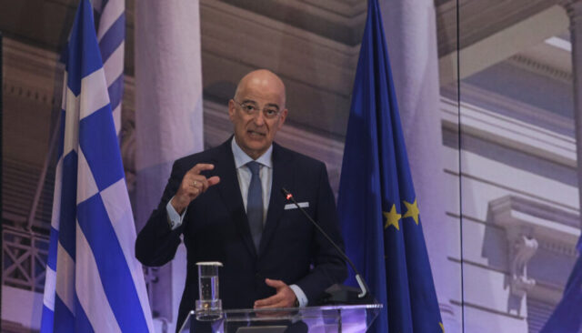 ΠΑΡΟΥΣΙΑΣΗ ΤΟΥ ΣΤΡΑΤΗΓΙΚΟΥ ΣΧΕΔΙΟΥ 2022 - 2025 ΚΑΙ ΤΩΝ ΕΡΓΩΝ ΨΗΦΙΑΚΗΣ ΜΕΤΑΡΡΥΘΜΙΣΗΣ ΤΟΥ ΥΠ. ΕΞΩΤΕΡΙΚΩΝ(ΒΑΣΙΛΗΣ ΡΕΜΠΑΠΗΣ/EUROKINISSI)