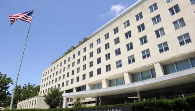US State Department officials sign memo criticizing US President Trump