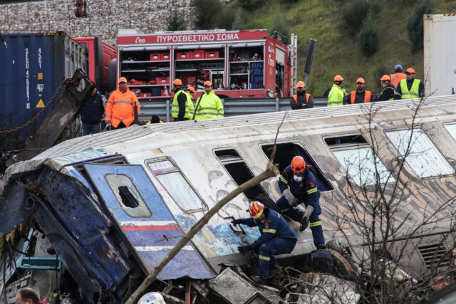 ΣΙΔΗΡΟΔΡΟΜΙΚΟ ΔΥΣΤΥΧΗΜΑ ΣΤΑ ΤΕΜΠΗ (ΛΕΩΝΙΔΑΣ ΤΖΕΚΑΣ/EUROKINISSI)