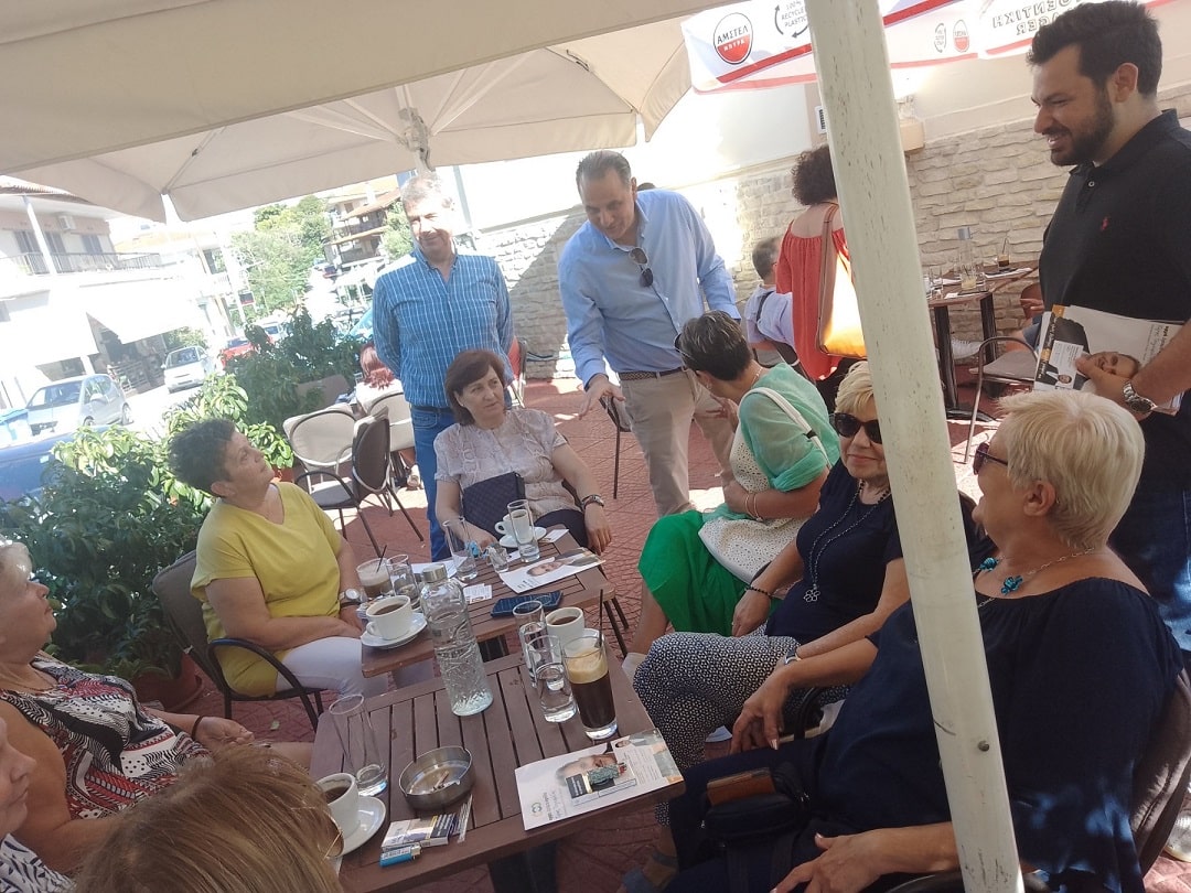 Εξόρμηση του υποψήφιου δημάρχου Πυλαίας – Χορτιάτη Πάρη Τσογκαρλίδη