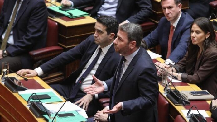 Ν. Ανδρουλάκης: «Χειροκροτώντας τη βαθιά προκλητική τοποθέτηση του κ. Καραμανλή, είστε όλοι συνυπεύθυνοι για τις πράξεις του»