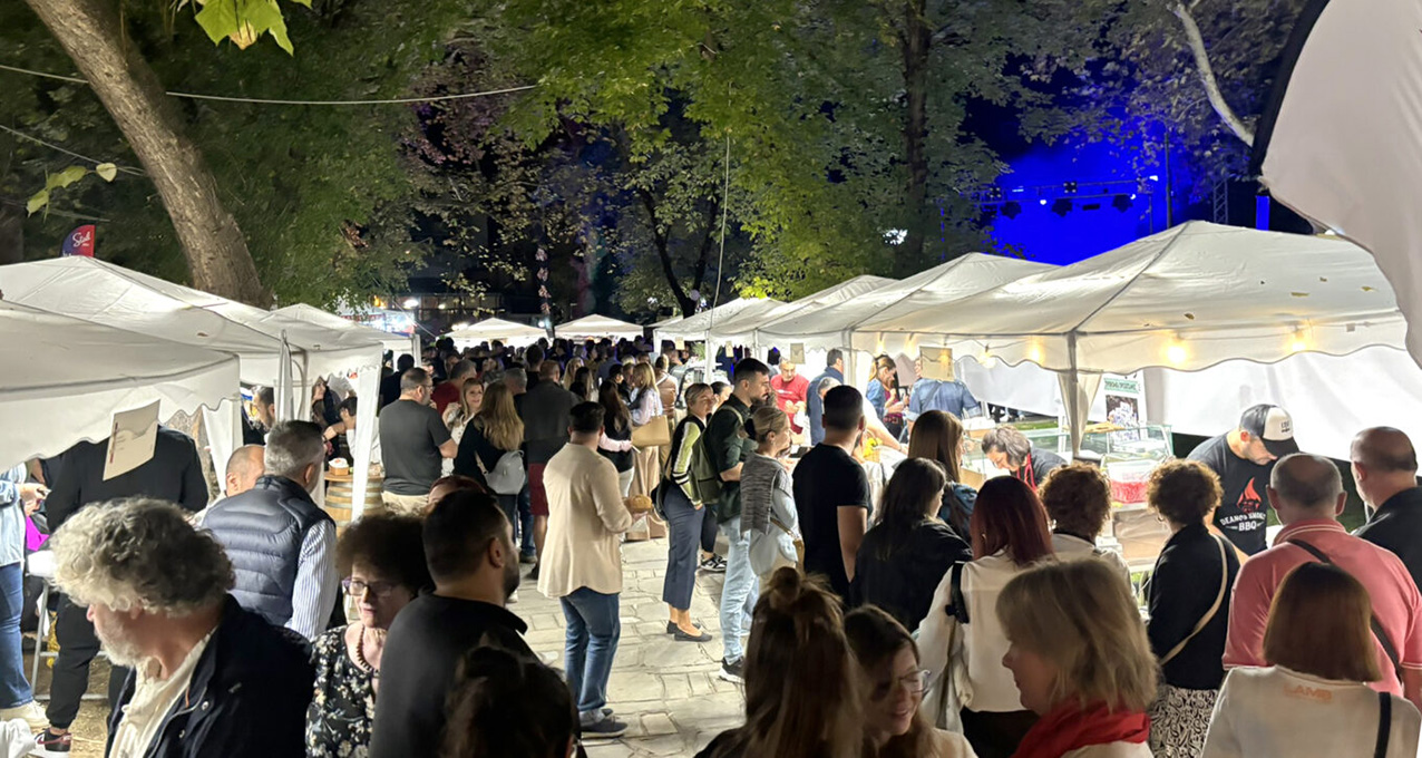Δράμα: 3ο Γαστρονομικό Φεστιβάλ -Πλήθος κόσμου στην έναρξη