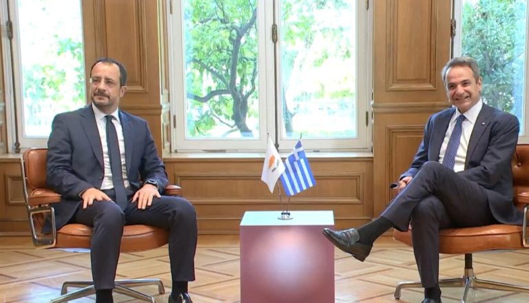 Συνάντηση Μητσοτάκη-Χριστοδουλίδη: «O συντονισμός μας είναι περισσότερο απαραίτητος παρά ποτέ»