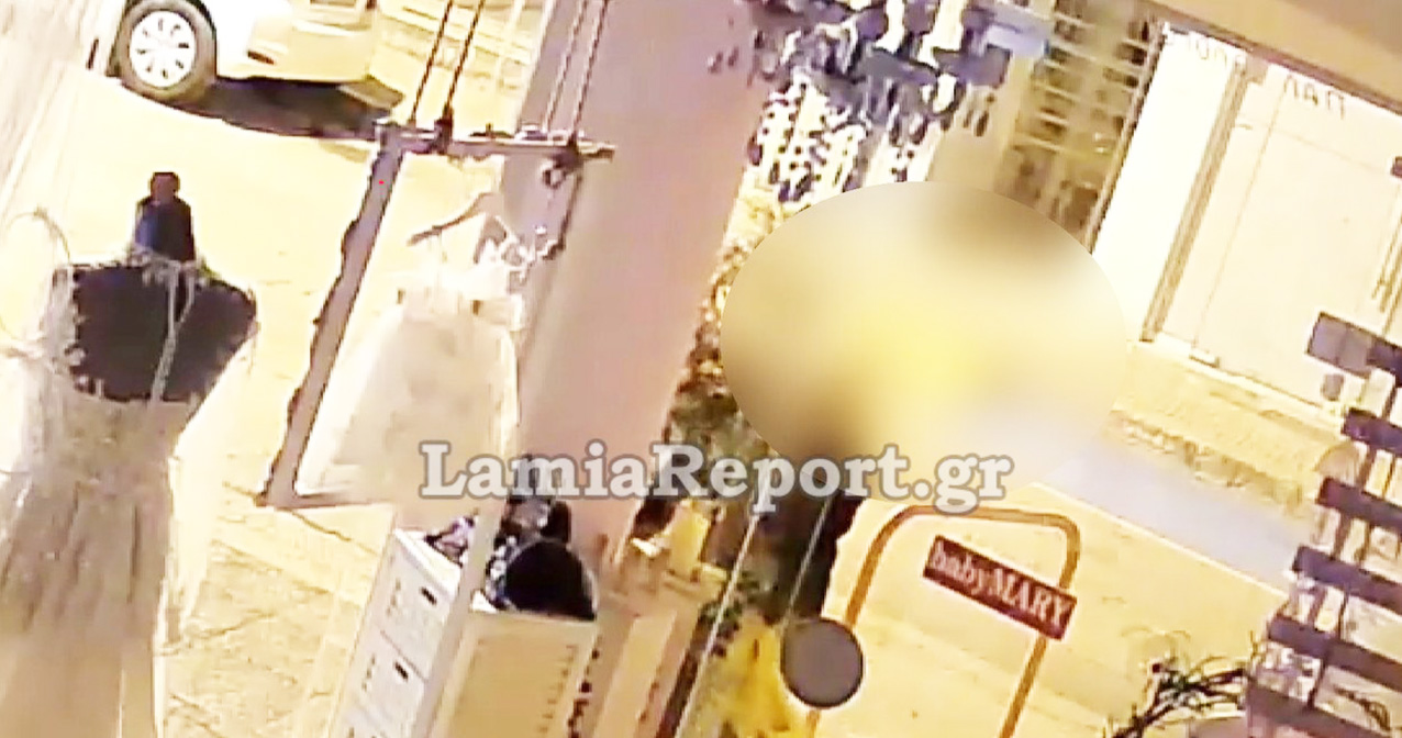 Έκλεψε μια ελιά μαζί με την γλάστρα της έξω από κατάστημα (βίντεο)