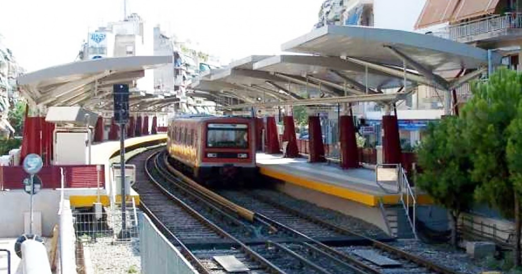 Άγριο έγκλημα στο σταθμό του μετρό: Άντρας μαχαιρωμένος  στα σκαλοπάτια στον Άγιο Ελευθέριο
