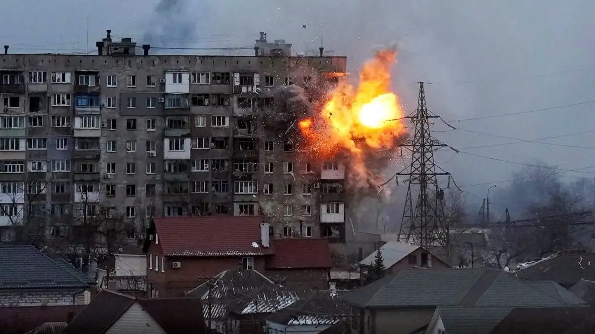 Ισχυρές εκρήξεις στο Κίεβο μετά από Ρωσική επίθεση