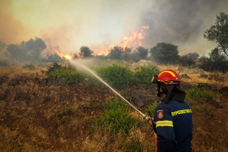 Καλύτερη η εικόνα της φωτιάς στη Μεσσηνία