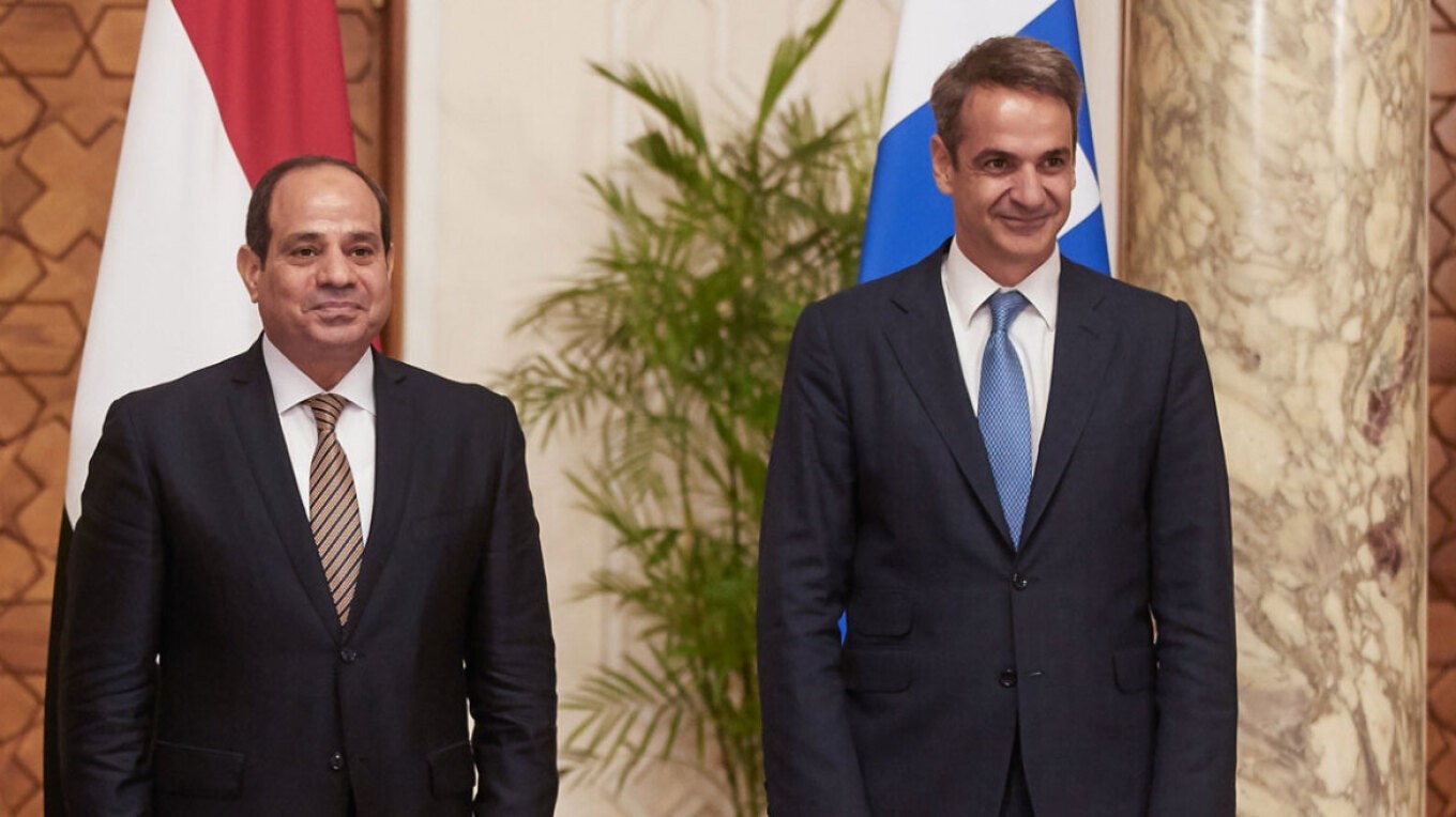 Τηλεφωνική επικοινωνία Μητσοτάκη με τον πρόεδρο της Αιγύπτου Αμπντέλ Φατάχ αλ Σίσι