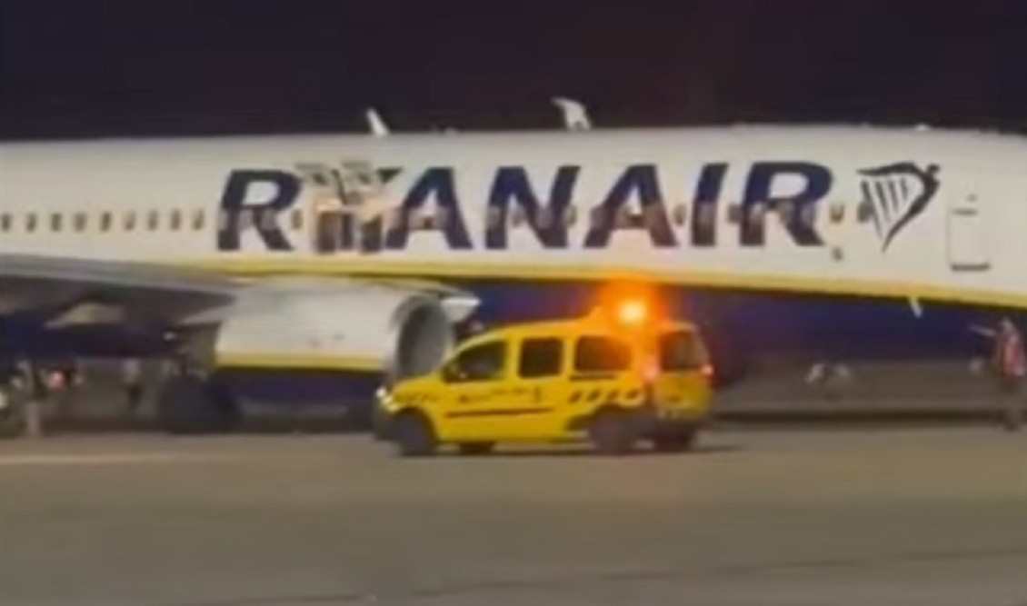 Πυρκαγιά σε αεροπλάνο της Ryanair στην Ισπανία – 18 τραυματίες