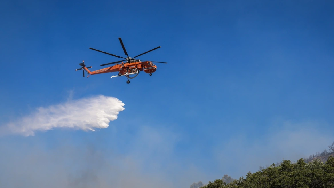 Φωτιά στο Βαρικό Φλώρινας – Εστάλη μήνυμα 112