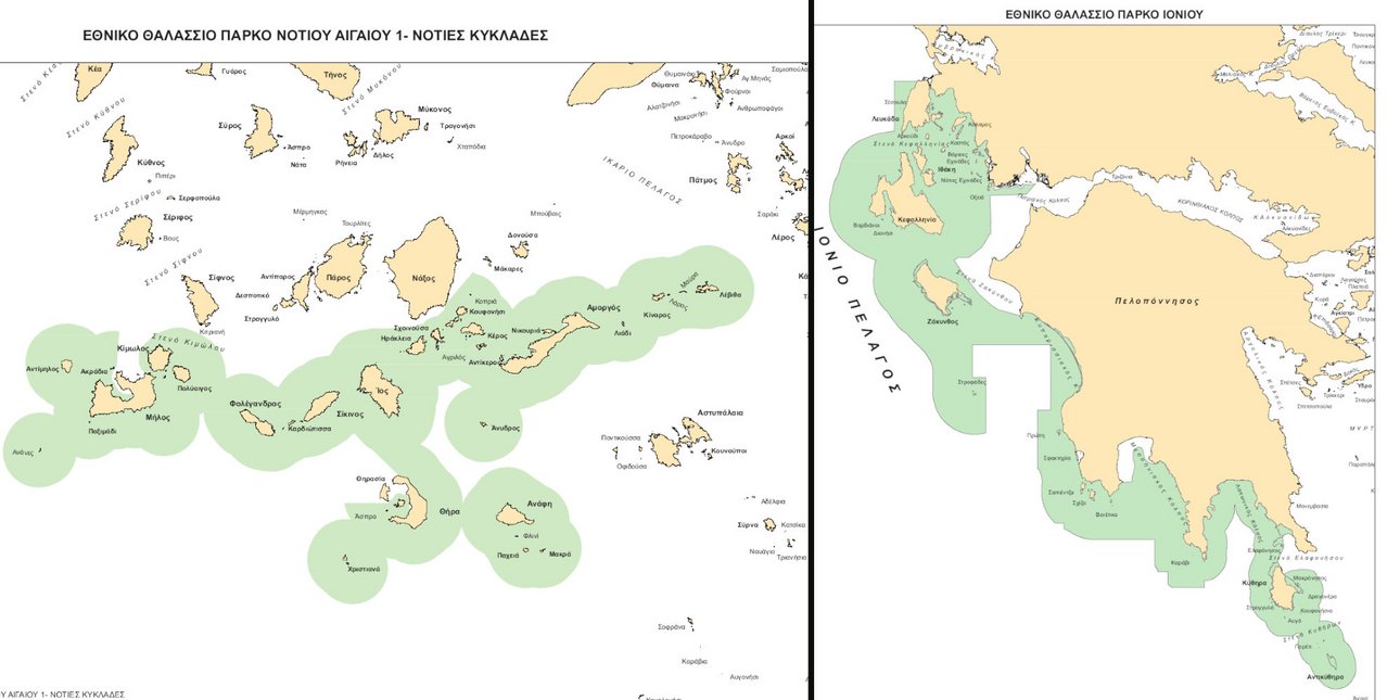 Θαλάσσια πάρκα σε Αιγαίο και Ιόνιο – Η πιο σημαντική πρωτοβουλία την κυβέρνησης