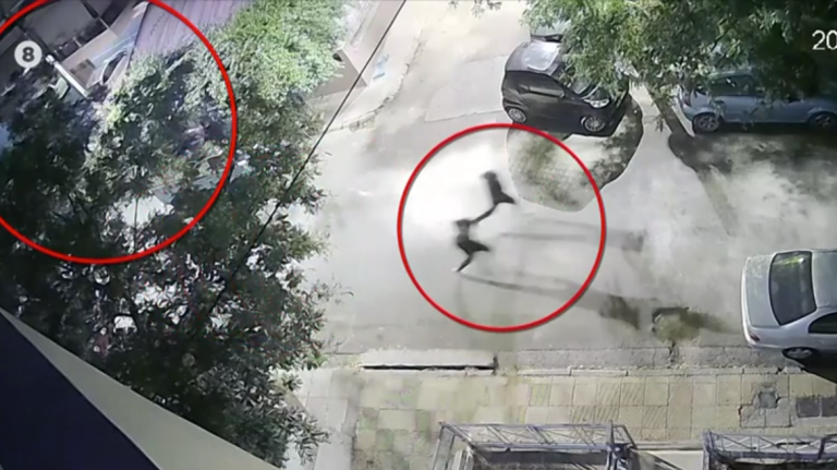 Βίντεο ντοκουμέντο από τον εμπρησμό καφετέριας στον Άγιο Ελευθέριο