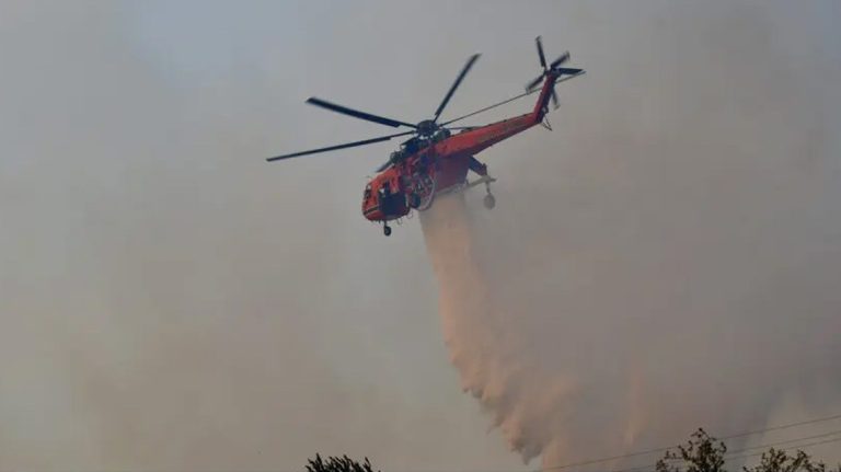 Φωτιά σε δασική έκταση στο Γαρδίκι Θεσπρωτίας