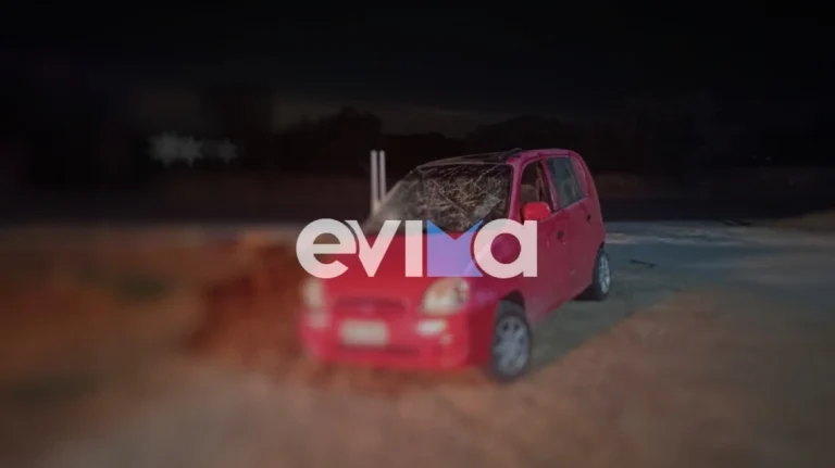 Σοβαρό τροχαίο στην Εύβοια: ΙΧ βγήκε εκτός δρόμου και ανετράπη (εικόνες)