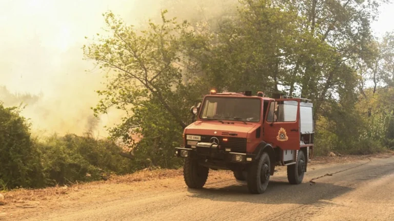 Φωτιά τώρα στο Πηγάδι Ηλείας