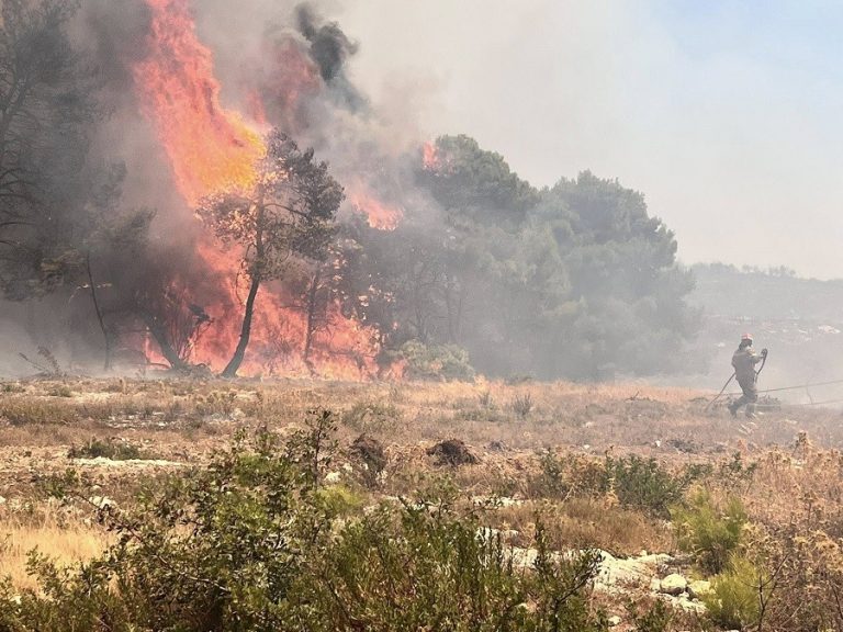 Σε ύφεση τα πύρινα μέτωπα στη Ζάκυνθο