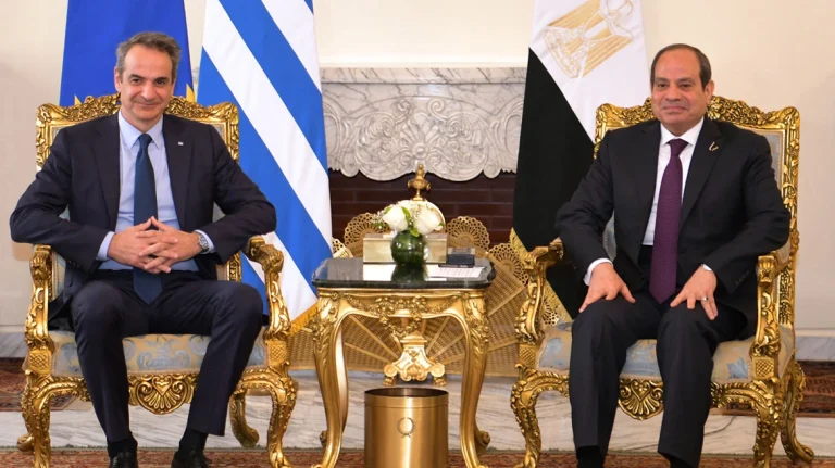 Τηλεφωνική επικοινωνία Μητσοτάκη – Σίσι: Στο επίκεντρο η Γάζα