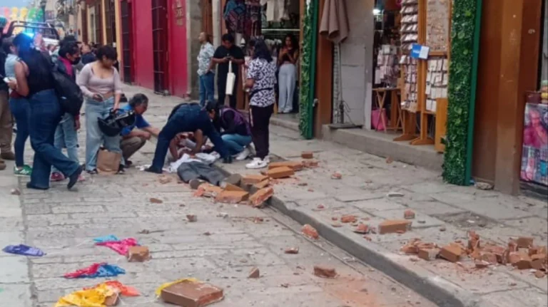 Τρόμος στο Μεξικό με τον σεισμό 5,9 Ρίχτερ: Τουλάχιστον ένας τραυματίας  – Δείτε βίντεο