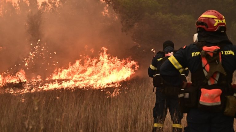 Ο χάρτης πρόβλεψης κινδύνου πυρκαγιάς σήμερα 18 Αυγούστου