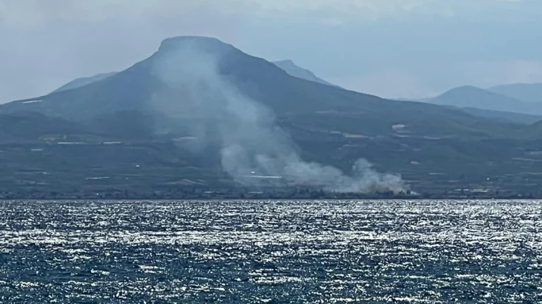 Φωτιά τώρα στην Κορινθία