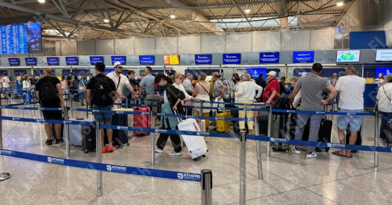 Ελ. Βενιζέλος: Ουρές, ταλαιπωρία για δεύτερη ημέρα