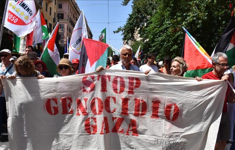 Στους δρόμους σήμερα όλη η Ιταλία για την Παλαιστίνη