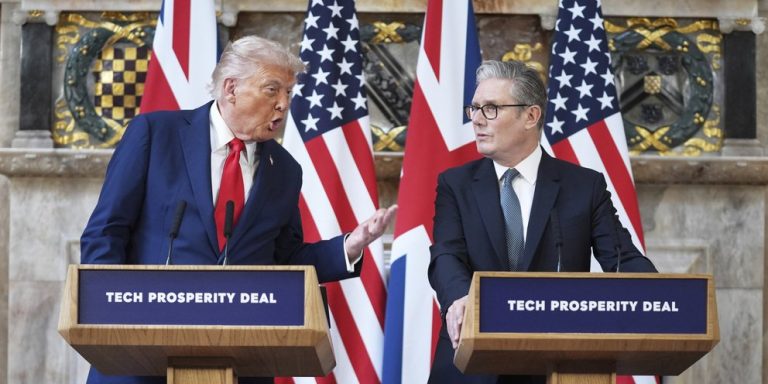 Ο Τραμπ διαφώνησε με τον Στάρμερ για την αναγνώριση παλαιστινιακού κράτους