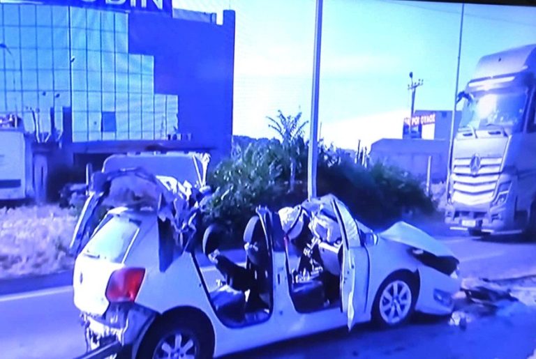 Τροχαίο στην Εγνατία: ΙΧ τούμπαρε και πέρασε στο αντίθετο ρεύμα στο Δερβένι 