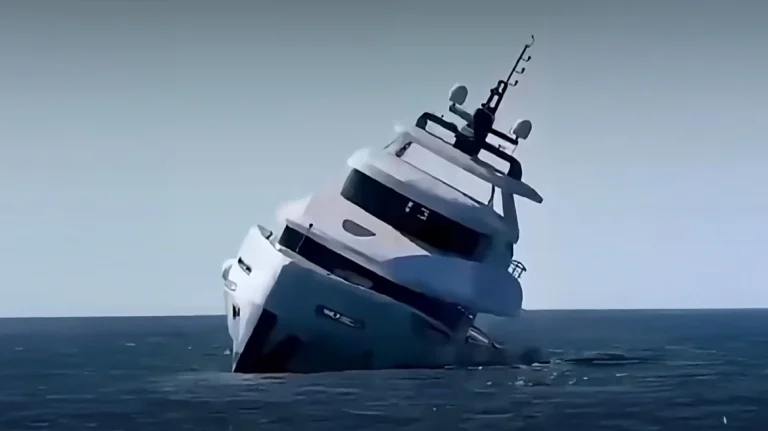 Τουρκία: Πολυτελές γιοτ 800.000 ευρώ βυθίζεται σε λίγα λεπτά – Δείτε βίντεο