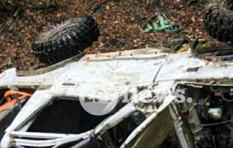 Σοκ στην Καστοριά: Τζιπ έπεσε σε γκρεμό 130 μέτρων