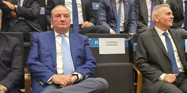 Ο Σαμαράς δεν πήγε στην εκδήλωση Στυλιανίδη με Μητσοτάκη-Καραμανλή