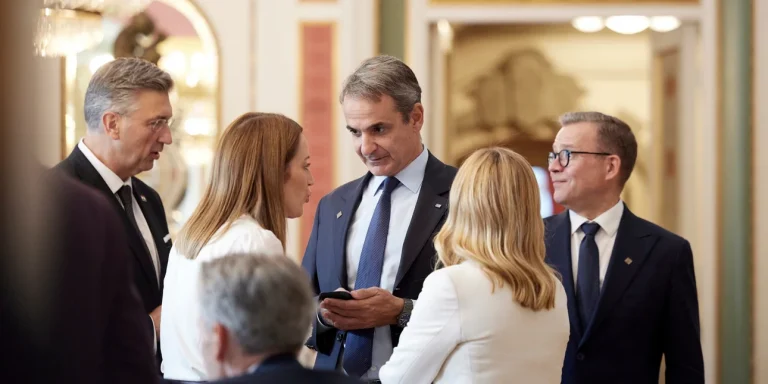 Μητσοτάκης στη Σύνοδο Κορυφής: Η ΕΕ να προστατεύσει και τα νότια σύνορά της