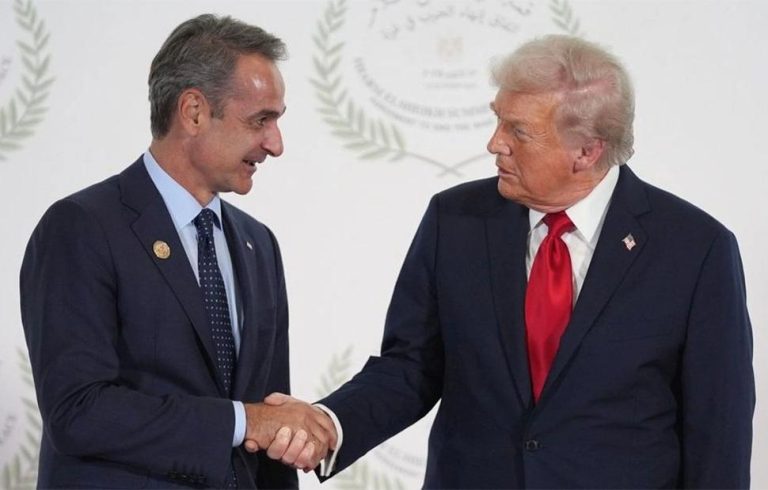 Το τετ α τετ Μητσοτάκη – Τραμπ στο Σαρμ Ελ Σέιχ – Δείτε βίντεο