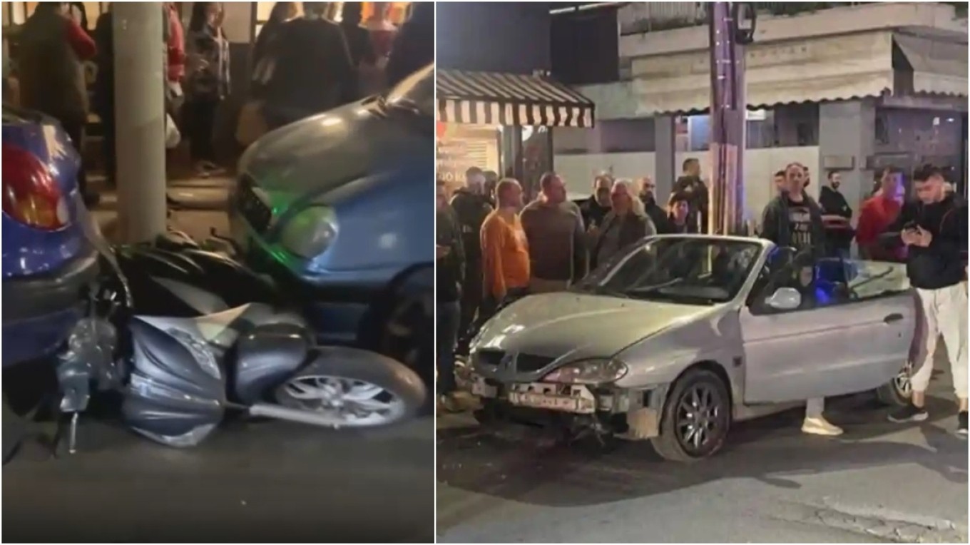 Οδηγός έπεσε πάνω σε σταθμευμένα οχήματα και χτύπησε μητέρα και παιδί 