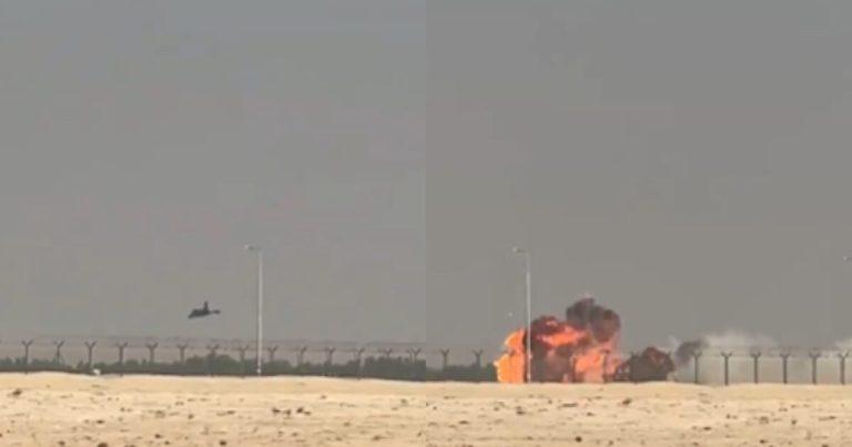 Βίντεο καταγράφει τη συντριβή ινδικού μαχητικού σε αεροπορική επίδειξη στο Dubai Airshow 