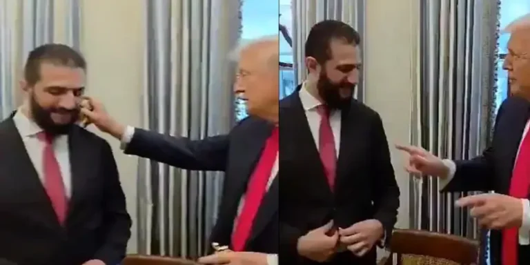 Απίστευτη ερώτηση Τραμπ: Ψέκασε τον Αλ-Σαράα με άρωμα και τον ρωτούσε… πόσες γυναίκες έχει