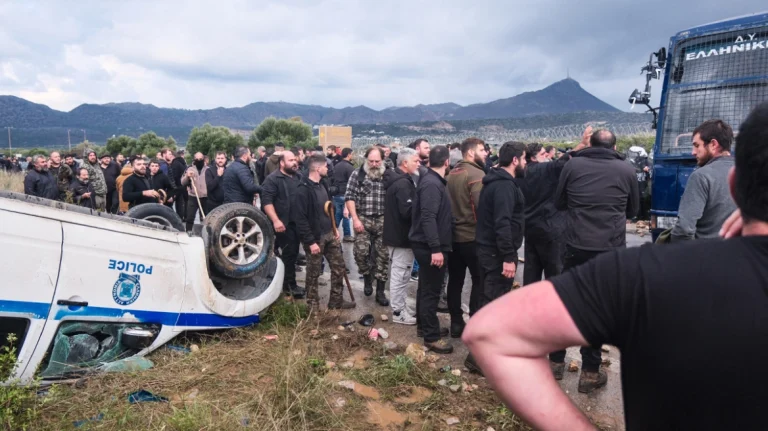 Κρήτη: Δικογραφία με βαριές κατηγορίες στους αγρότες για τις αγριότητες