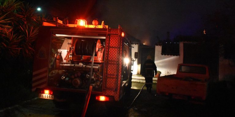 Φωτιά σε μονοκατοικία στην Έδεσσα: Χωρίς τις αισθήσεις ανασύρθηκε 68χρονη