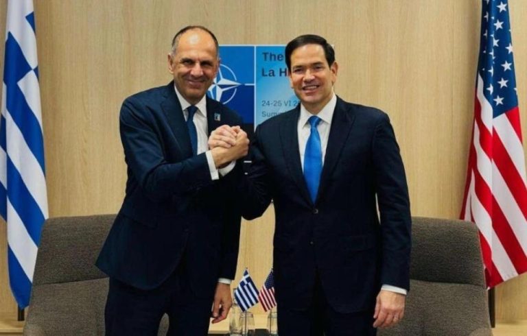 Τηλεφωνική επικοινωνία Γεραπετρίτη – Ρούμπιο